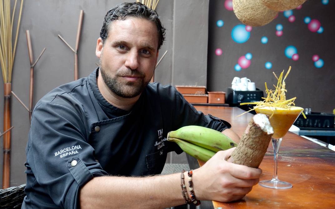 Comida manabíta deconstruida