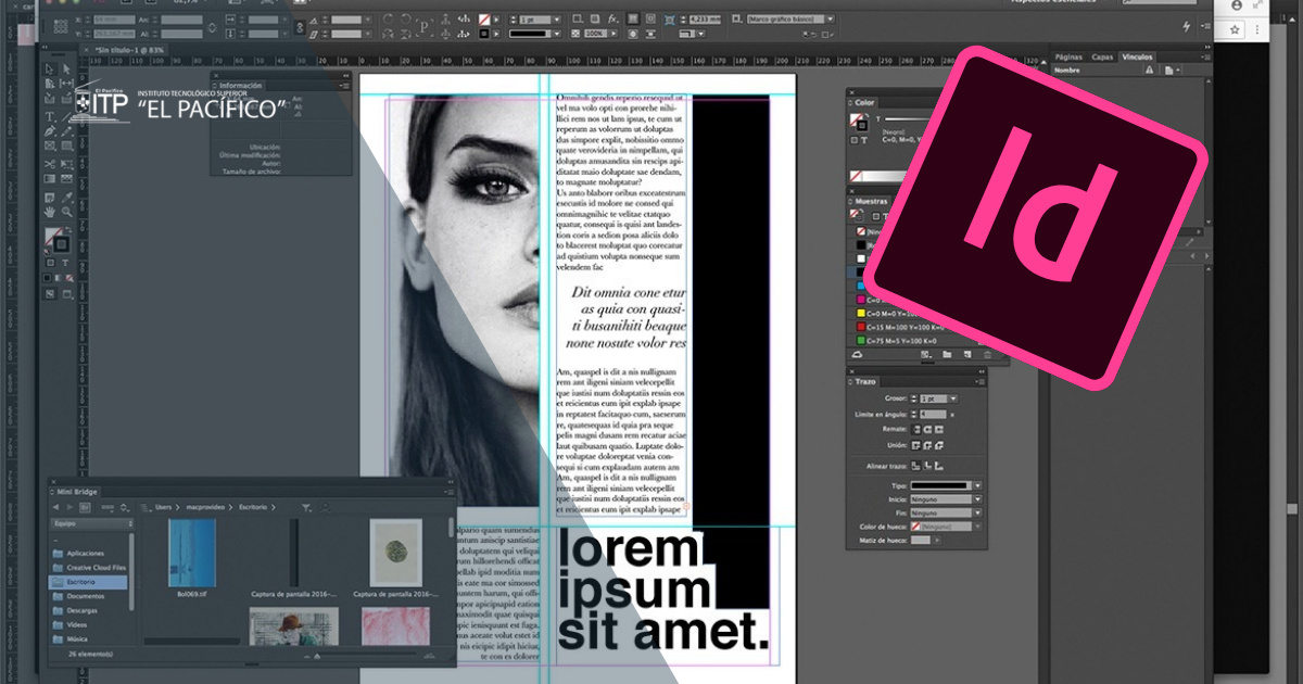 Herramientas Indispensables de un Diseñador Gráfico, Adobe InDesign